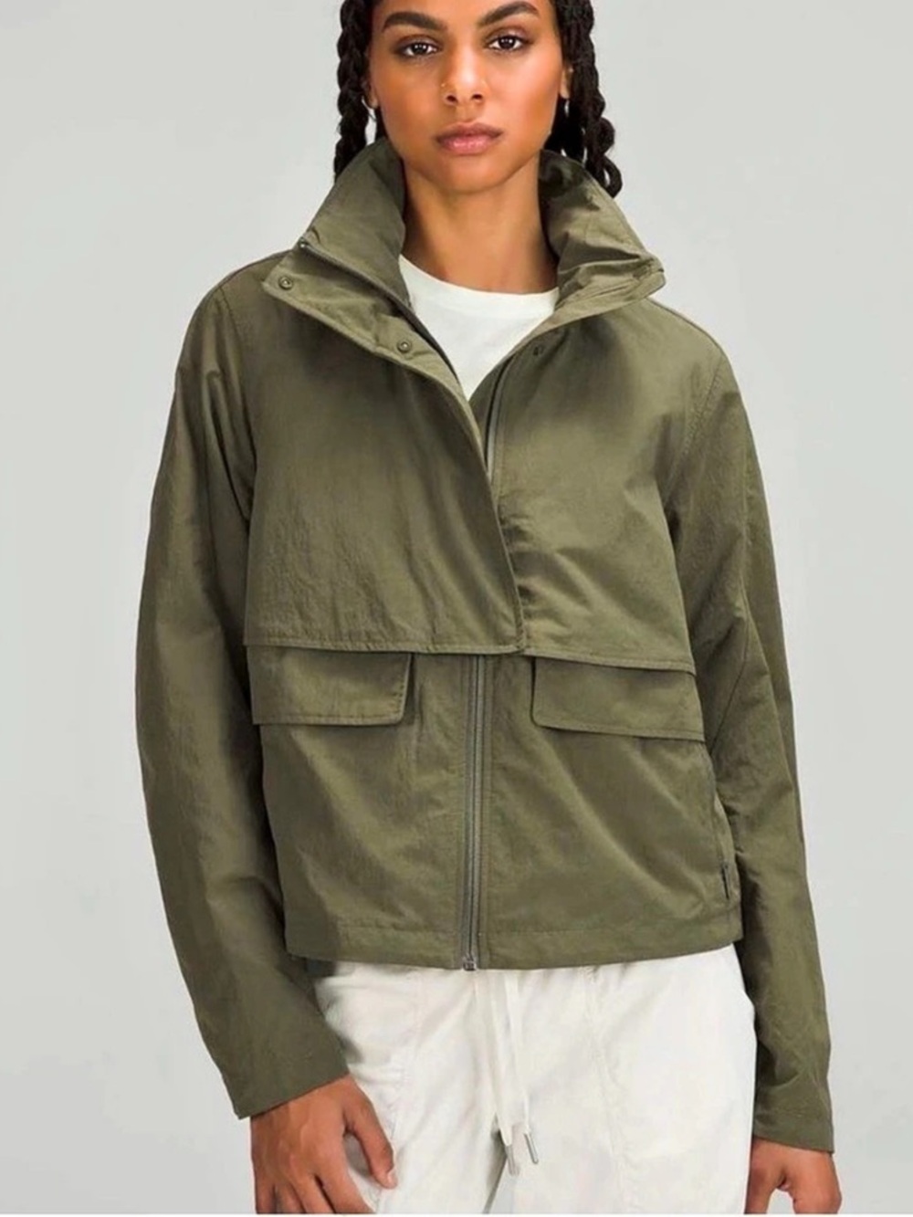 lululemon Always Effortless Jacket in Green Size 6 NWT